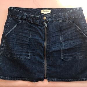 Madewell Jean Skirt